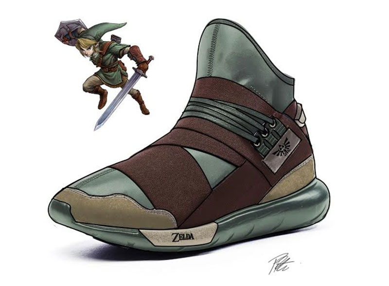 Illustration for article titled Adidas, Make These Zelda Sneakers